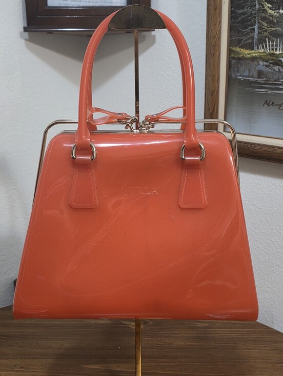 Furla Handbags - Furla Candy Bag Red Satchel
